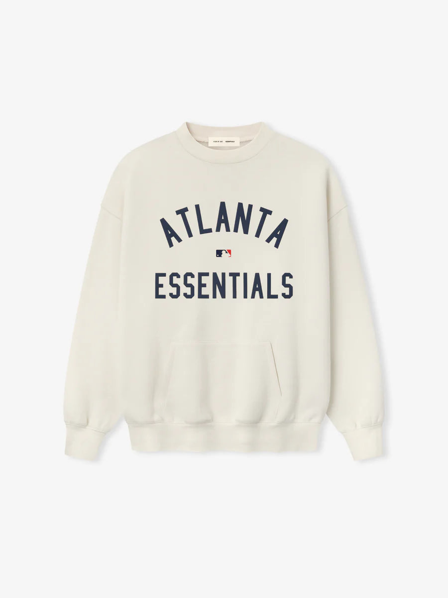 ESSENTIALS Braves Sport Crewneck