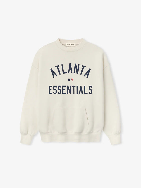 ESSENTIALS Braves Sport Crewneck