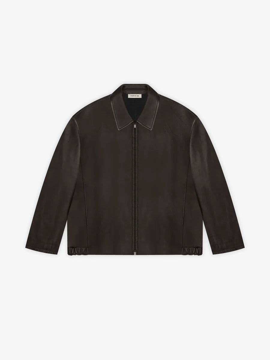 Fear of God Leather Rider Jacket