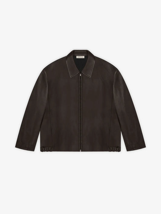 Fear of God Leather Rider Jacket