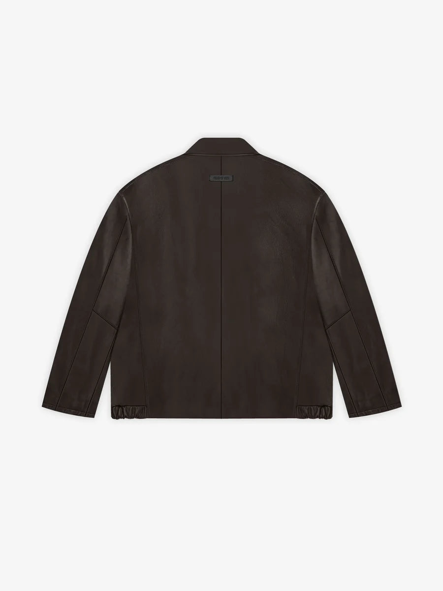 Fear of God Leather Rider Jacket